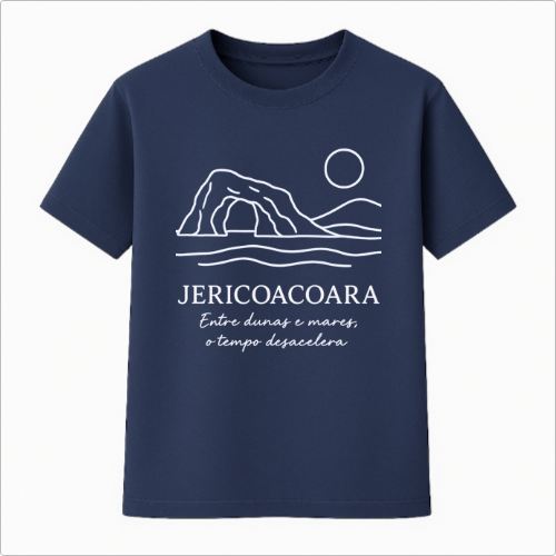 Camiseta Summer Vibes - JERICOACOARA BLACK OR BLUE