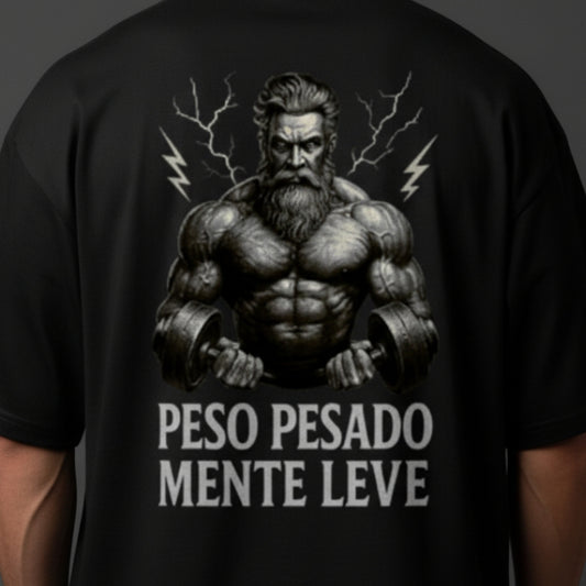 OVERSIZED - PESO PESADO MENTE LEVE SILVER