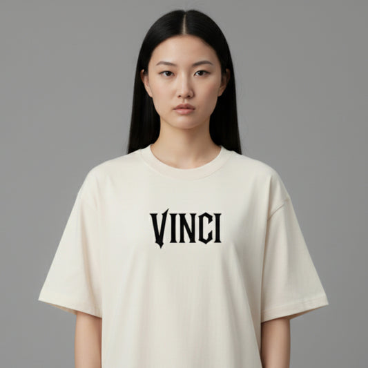 OVERSIZED - GOLD DRAGON OFF WHITE