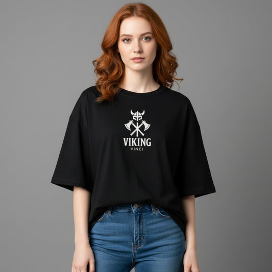 OVERSIZED - BASIC BLACK VIKING