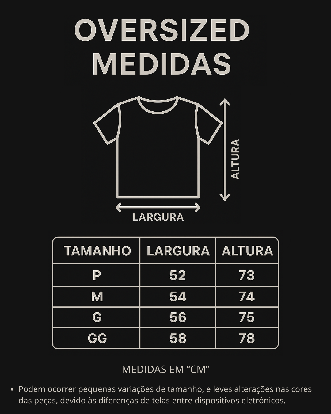 OVERSIZED - CLASSIC VINCI COLORS