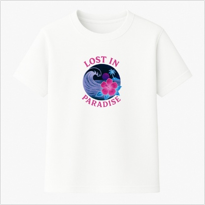 Camiseta Summer Vibes - LOST IN PARADISE NEON PINK
