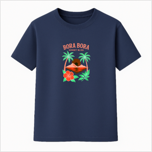 Camiseta Summer Vibes - BORA BORA NEON