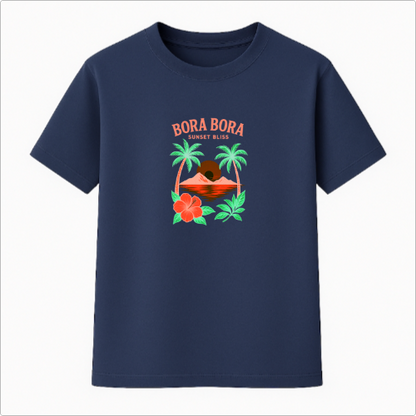 Camiseta Summer Vibes - BORA BORA NEON