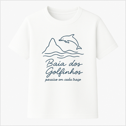 Camiseta Summer Vibes - BAÍA DOS GOLFINHOS WHITE