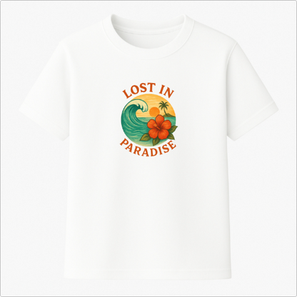 Camiseta Summer Vibes - LOST IN PARADISE ORANGE