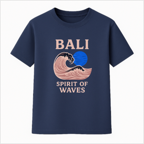 Camiseta Summer Vibes - BALI SPIRIT OF WAVES INVERSER
