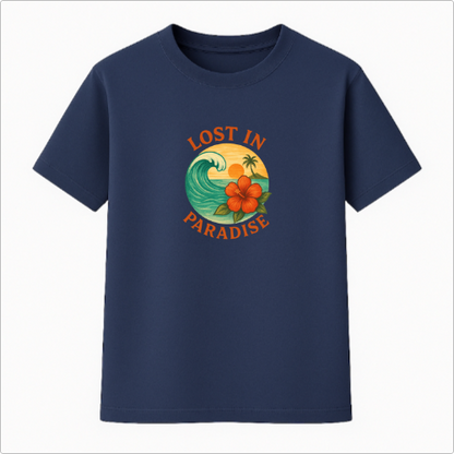 Camiseta Summer Vibes - LOST IN PARADISE ORANGE