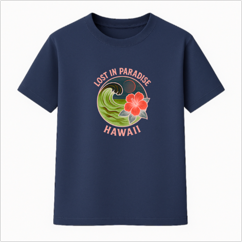 Camiseta Summer Vibes - LOST IN PARADISE PINK NEON