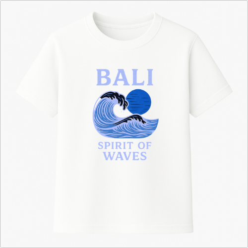 Camiseta Summer Vibes - BALI BLUE