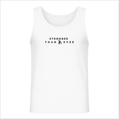 REGATA 100% ALGODÃO - STRONGER THEN EVER - WHITE VINCI