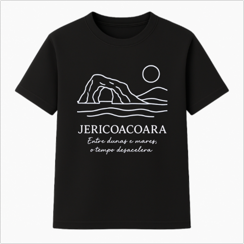 Camiseta Summer Vibes - JERICOACOARA BLACK OR BLUE