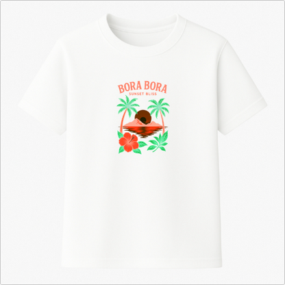 Camiseta Summer Vibes - BORA BORA NEON