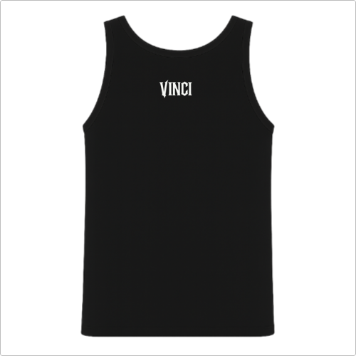 REGATA 100% ALGODÃO - BASIC BLACK