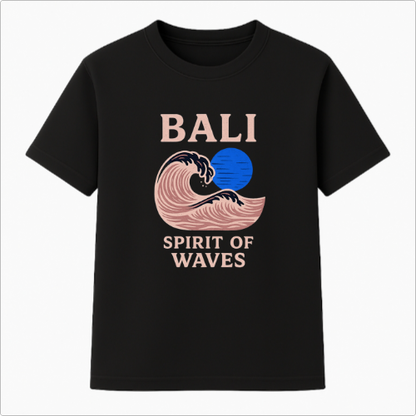 Camiseta Summer Vibes - BALI SPIRIT OF WAVES INVERSER