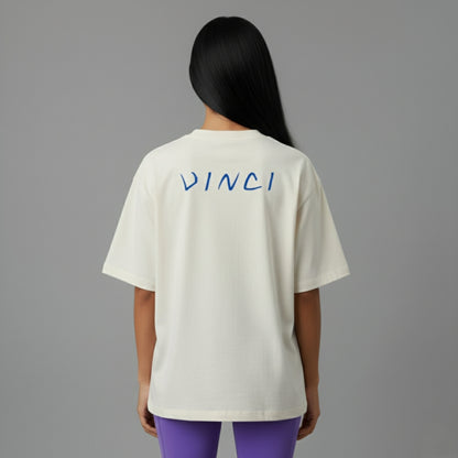 OVERSIZED - FRONT STARS WOLF