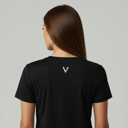 DRY FIT TECH - V BLACK - BASIC VINCI