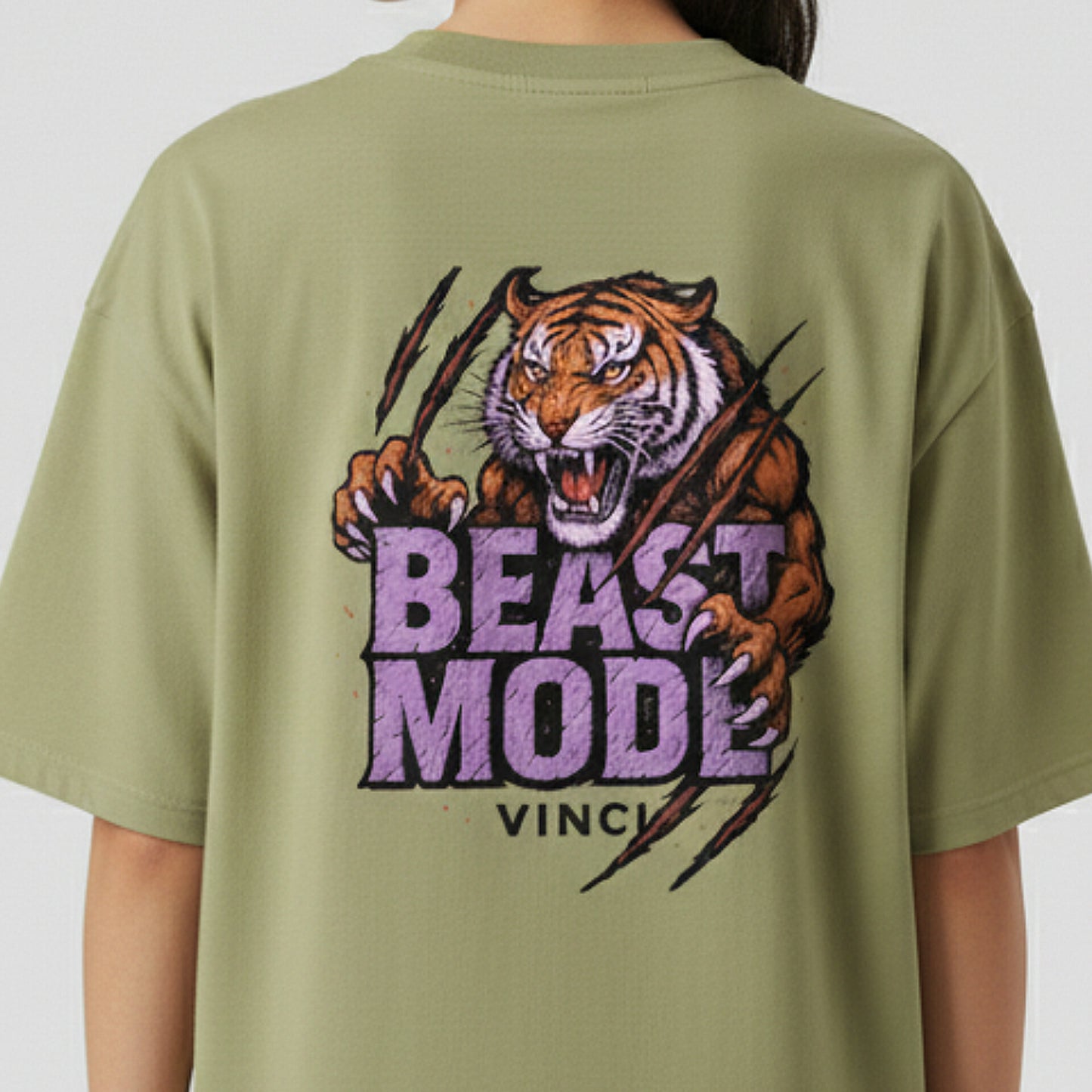 Oversized - BEAST MODE TIGER COLORS - VINCI