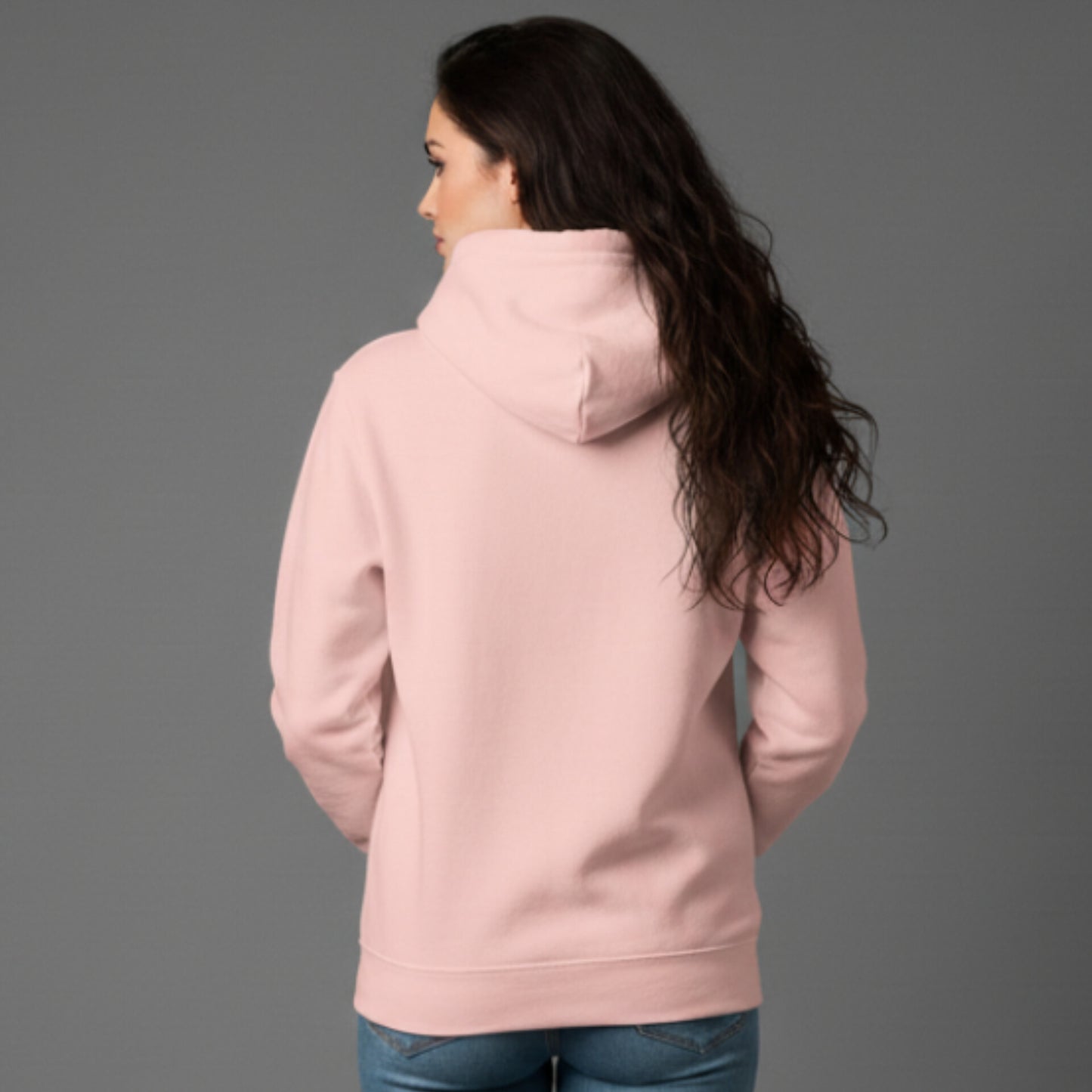 MOLETOM CANGURU CAPUZ - BIG PINK VINCI