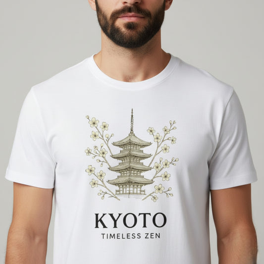 Camiseta Summer Vibes - KYOTO TIMELESS ZEN WHITE