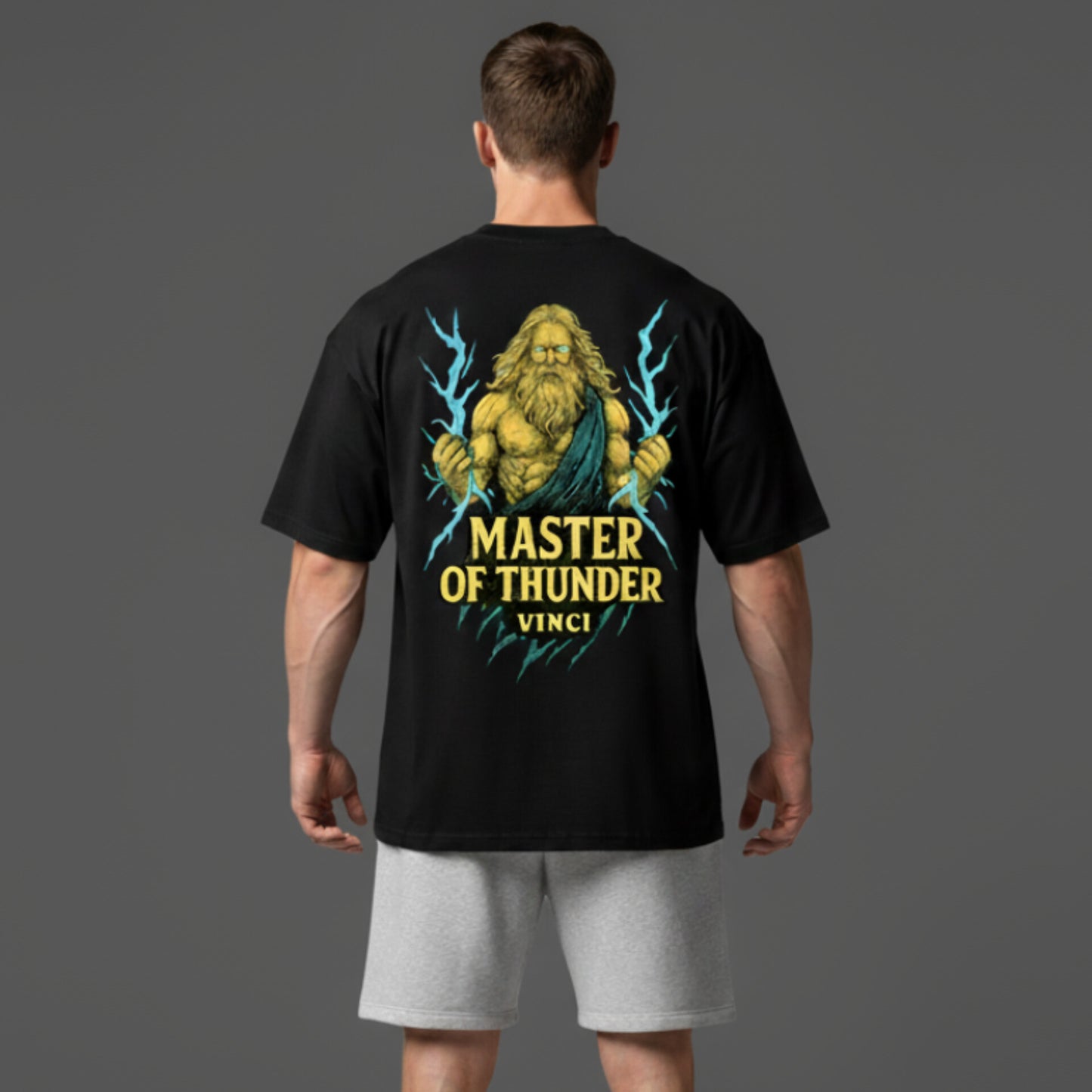 OVERSIZED - MASTER OF THUNDER BLACK - VINCI