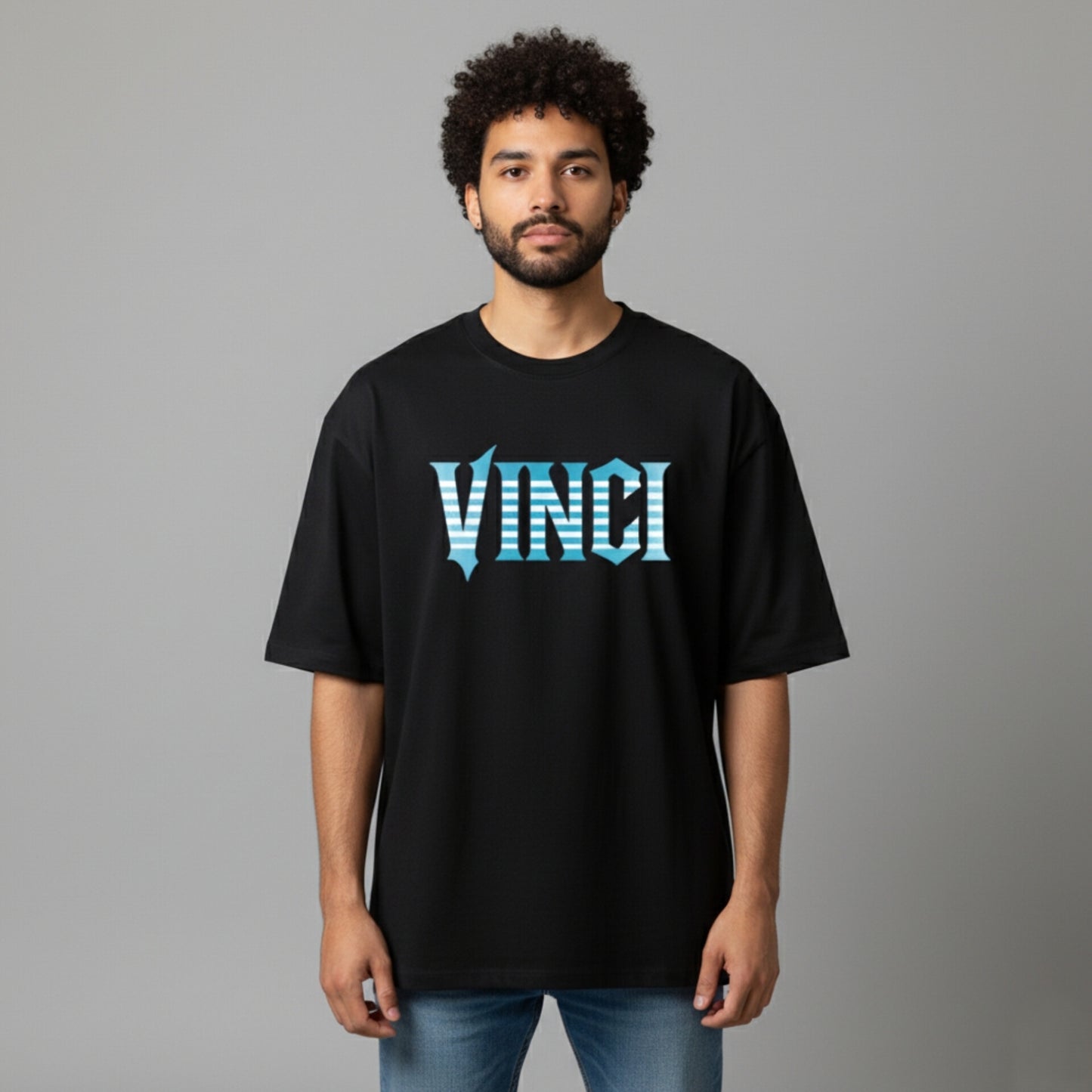 OVERSIZED - JOIN - BLUE AND WHITE