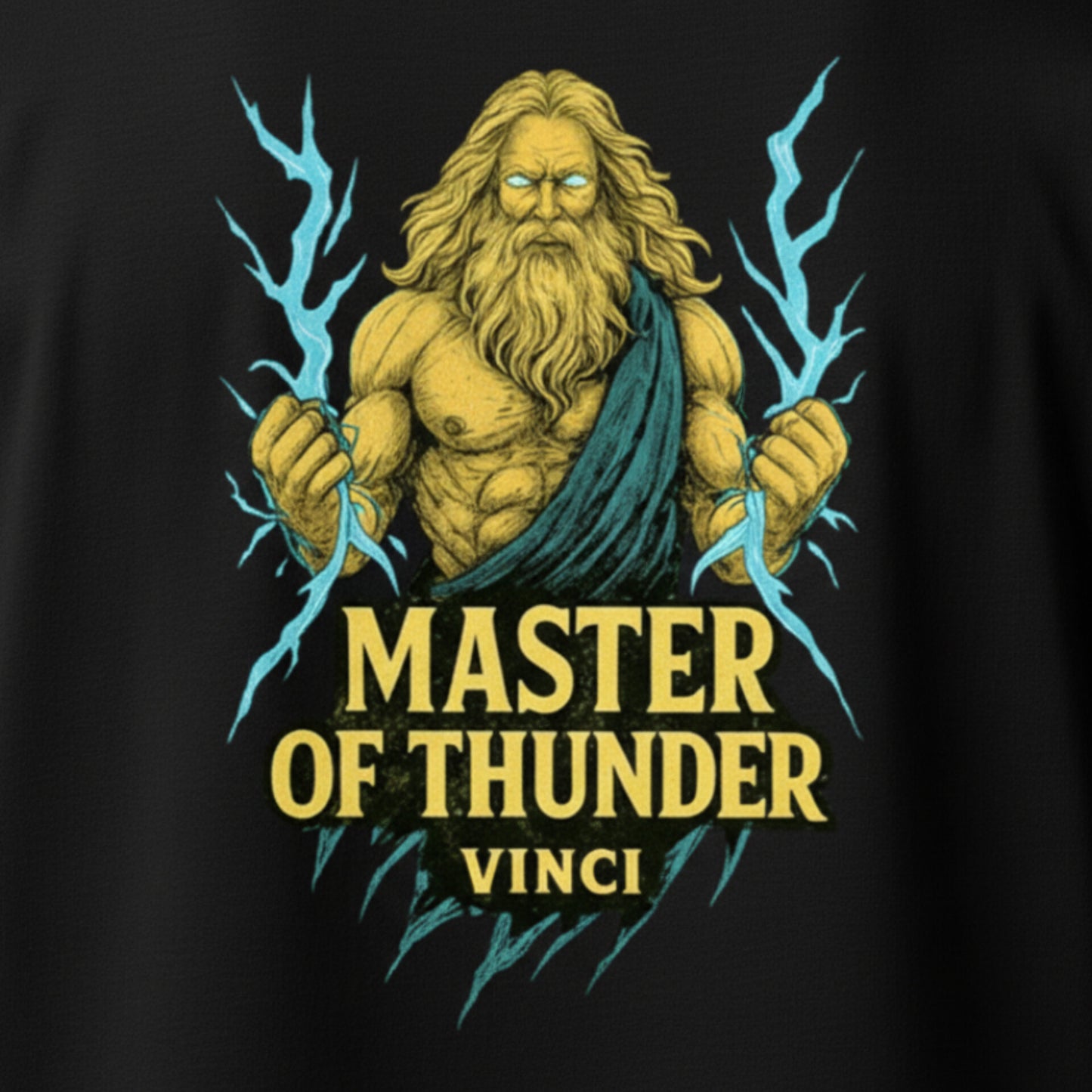 OVERSIZED - MASTER OF THUNDER BLACK - VINCI