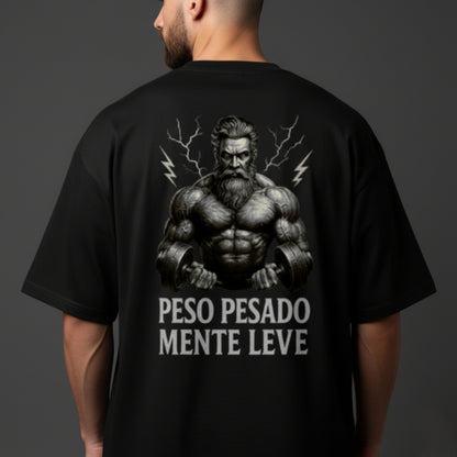 OVERSIZED - PESO PESADO MENTE LEVE SILVER