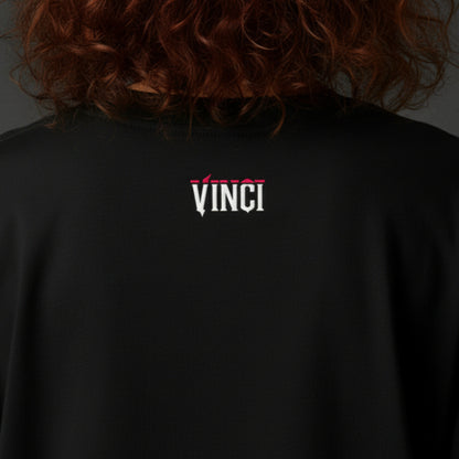 OVERSIZED - MONSTER FRONT BLACK