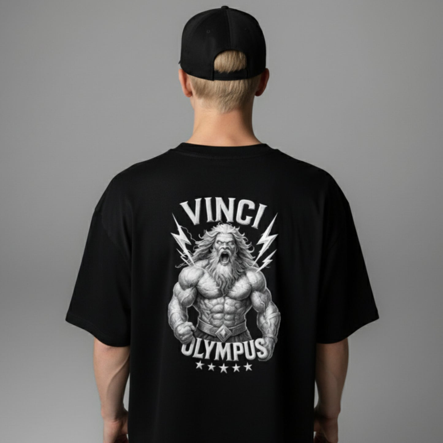 OVERSIZED- OLYMPUS SILVER STAR