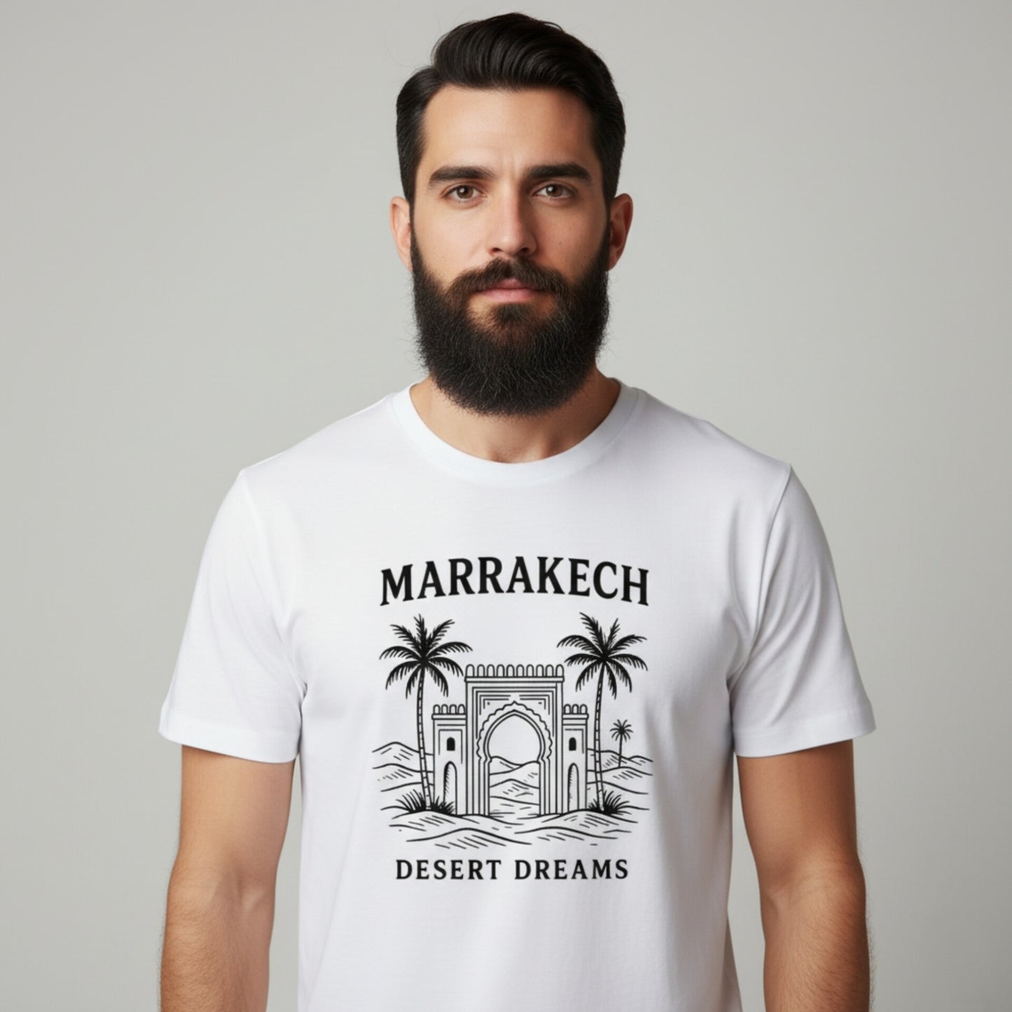 Camiseta Summer Vibes - MARRAKECH DESERT DREAMS WHITE