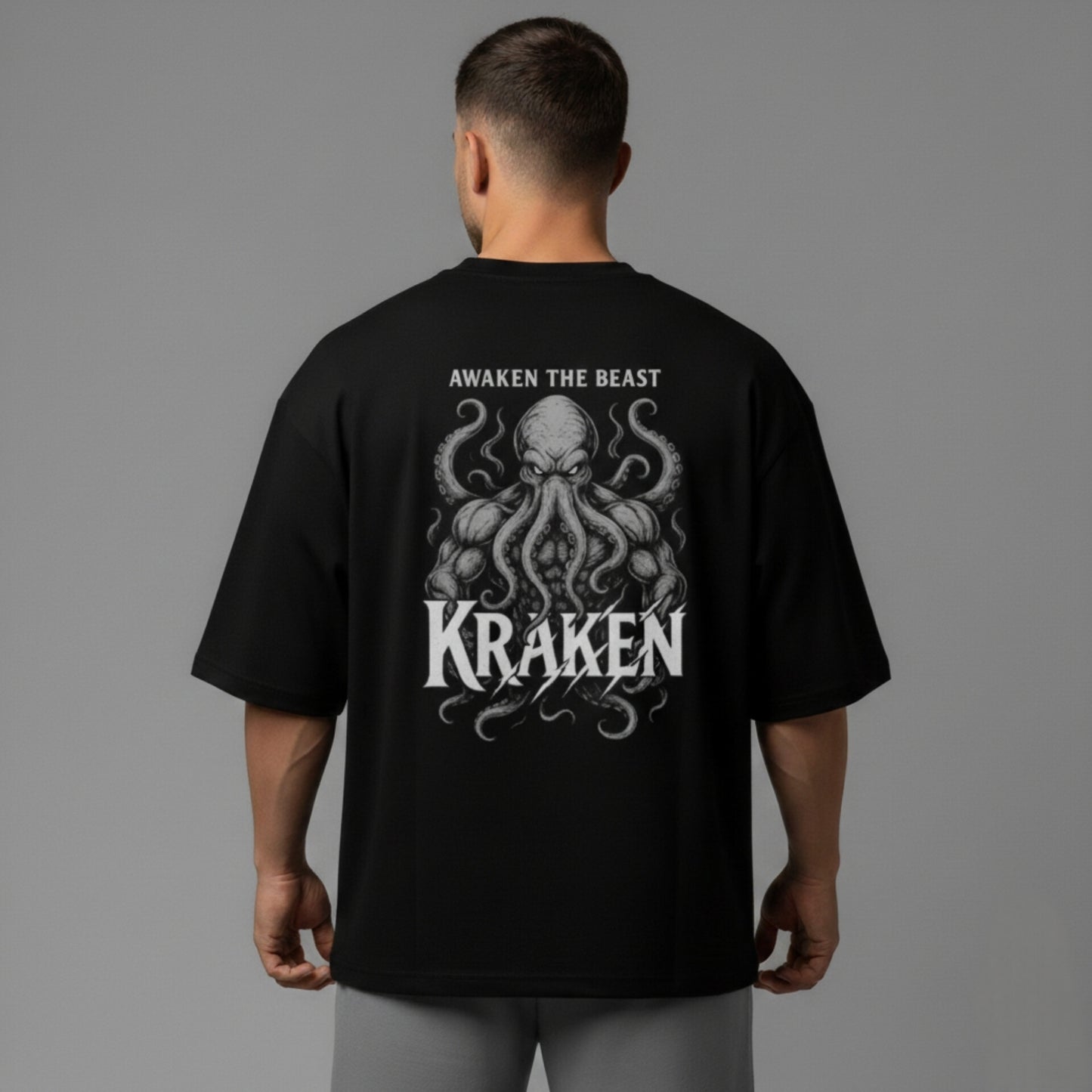 OVERSIZED - THE KRAKEN SILVER