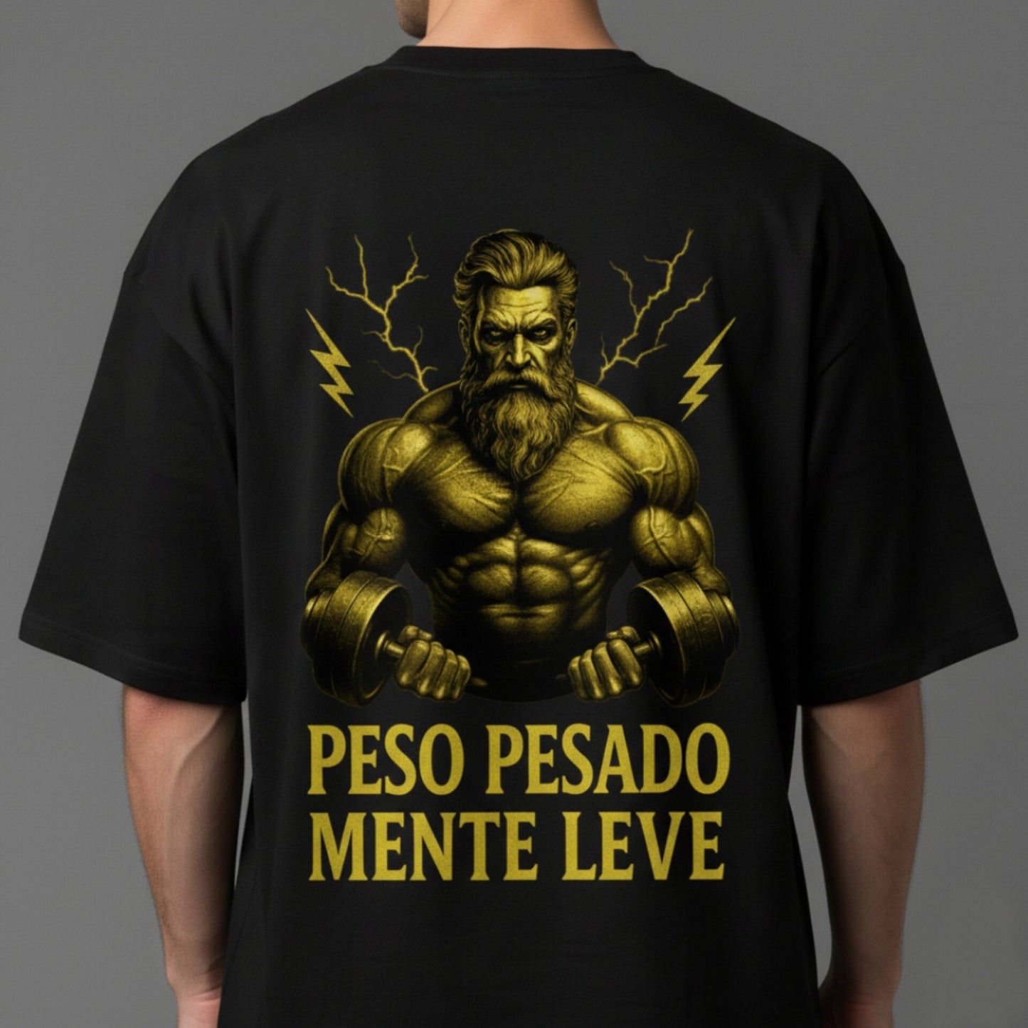 OVERSIZED - THE BEAST PESO PESADO YELLOW