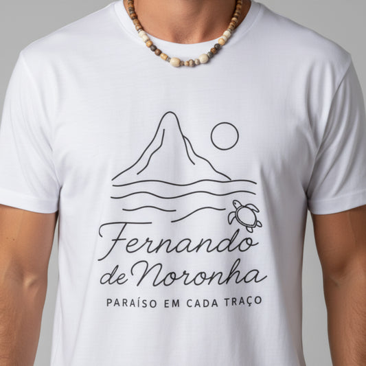 Camiseta Summer Vibes - NORONHA WHITE