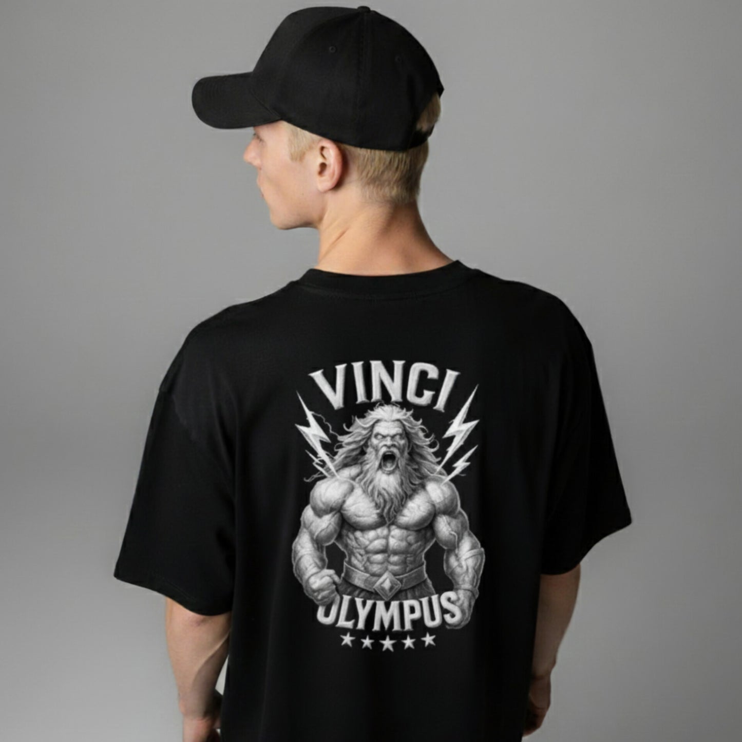 OVERSIZED- OLYMPUS SILVER STAR