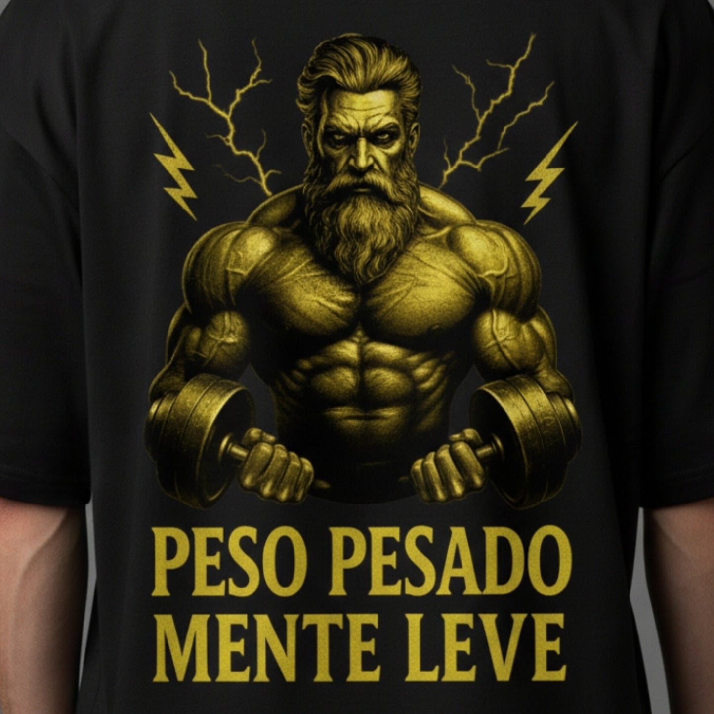 OVERSIZED - THE BEAST PESO PESADO YELLOW