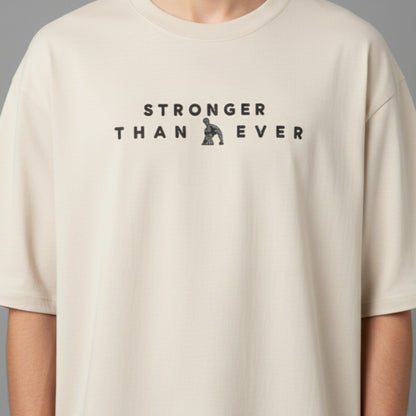 OVERSIZED - STRONGER THEN EVER OLYMPUS BLACK