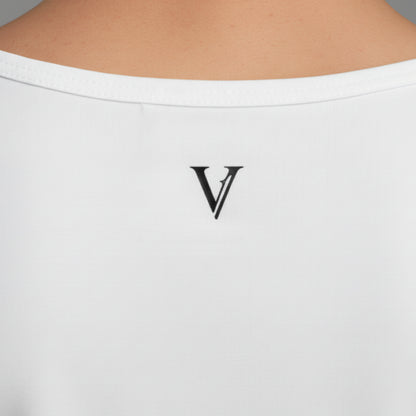 REGATA 100% ALGODÃO - STRONGER THEN EVER - WHITE VINCI