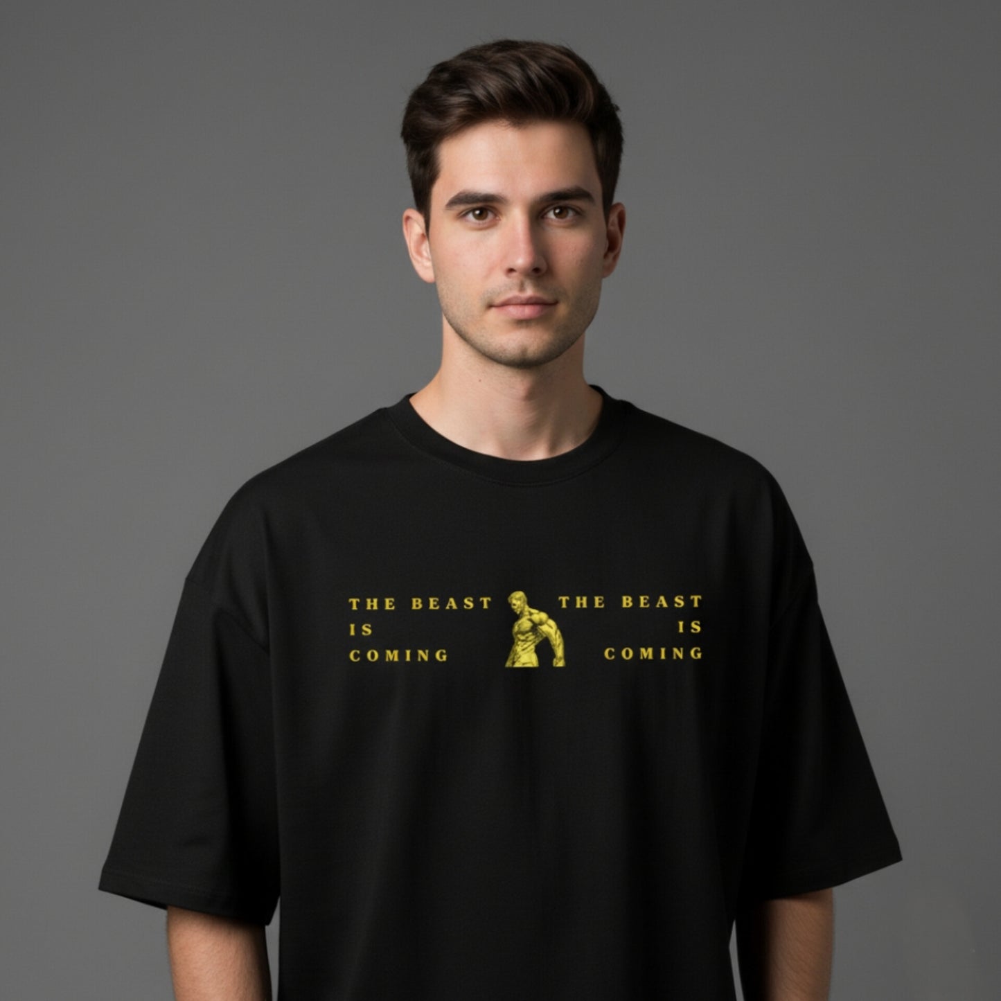 OVERSIZED - THE BEAST PESO PESADO YELLOW