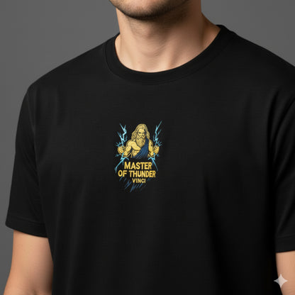 OVERSIZED - MASTER OF THUNDER BLACK - VINCI