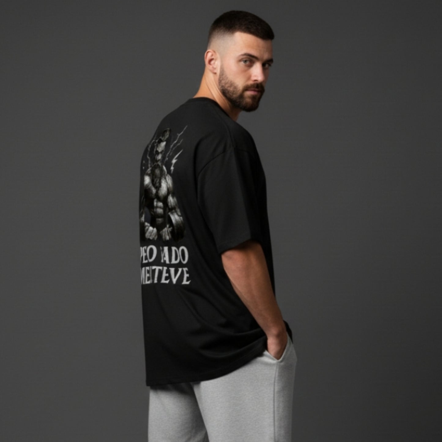 OVERSIZED - PESO PESADO MENTE LEVE SILVER