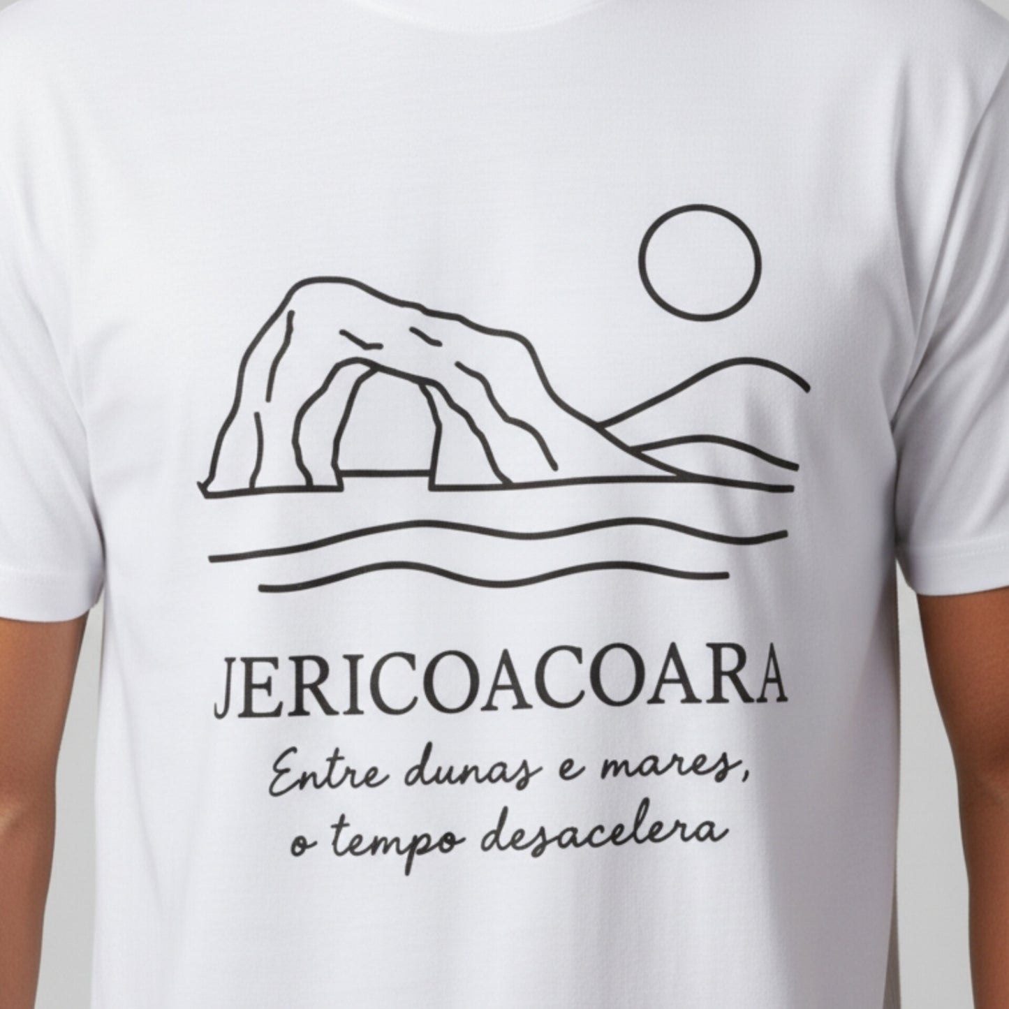 Camiseta Summer Vibes - JERICOACOARA WHITE