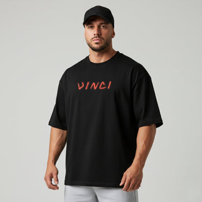 OVERSIZED - KRAKEN SILVER RED