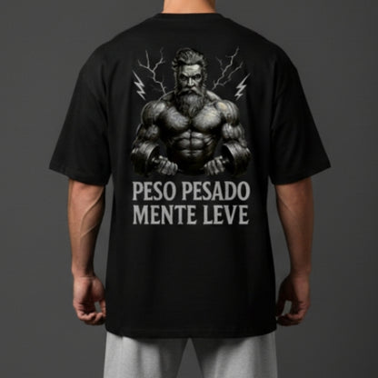 OVERSIZED - PESO PESADO MENTE LEVE SILVER