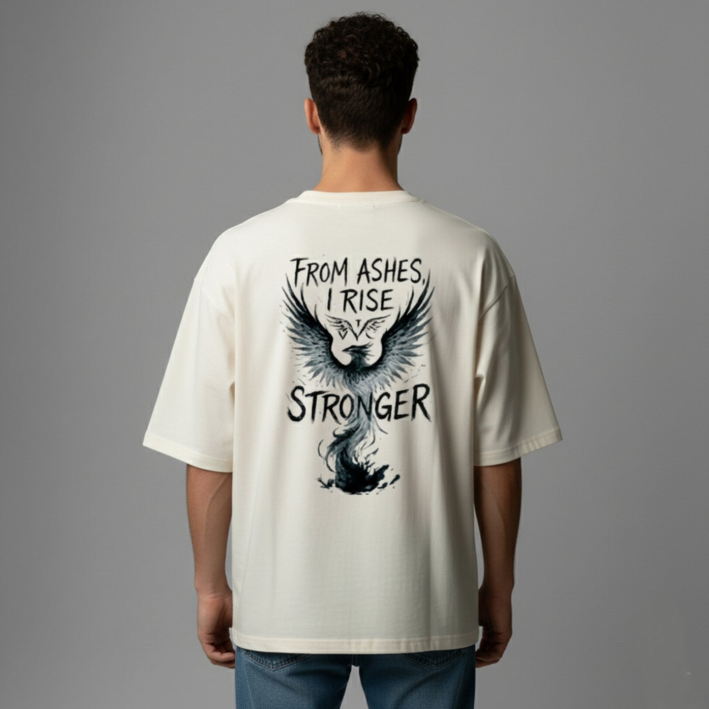 OVERSIZED - RISE STRONGER FROM ASHES - VINCI