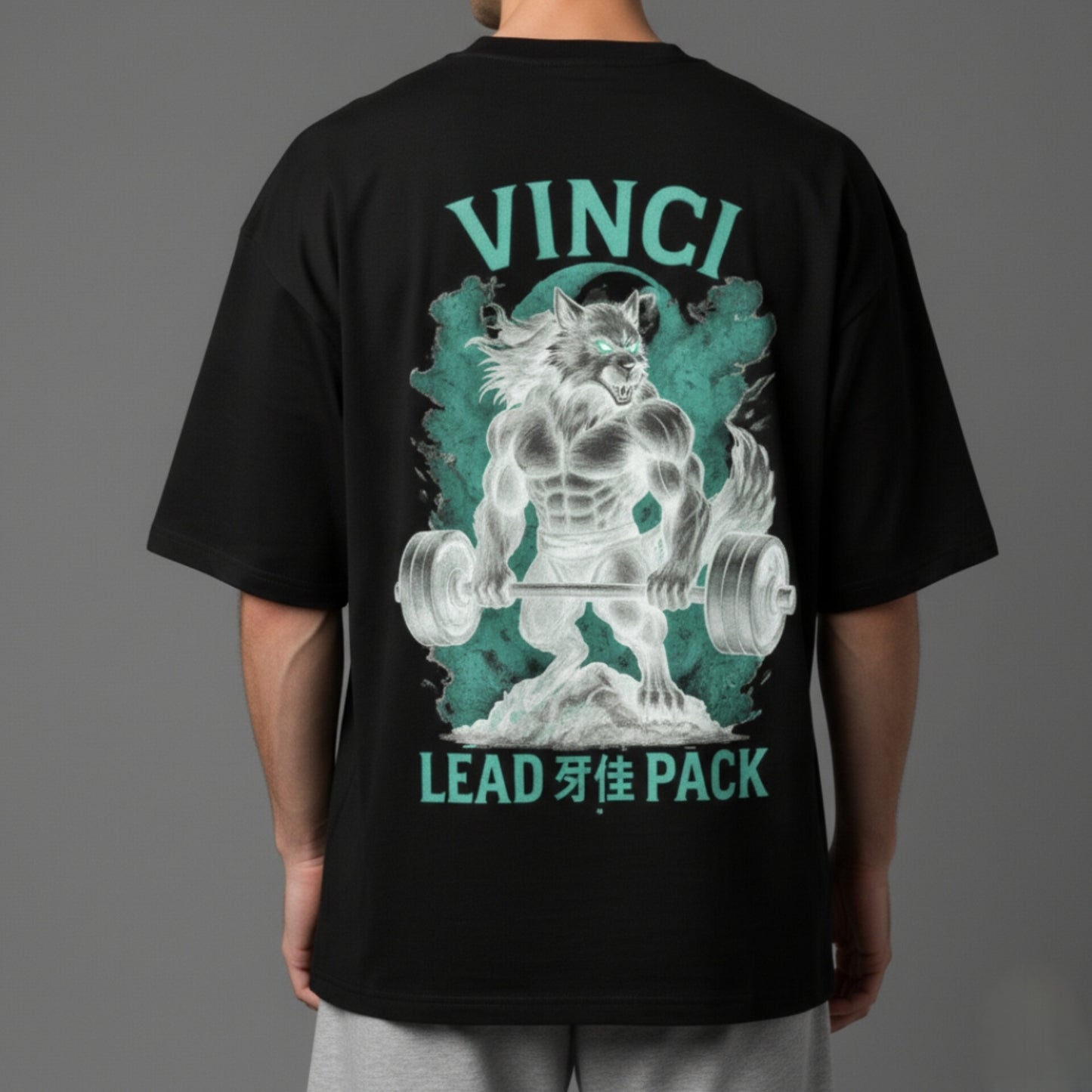 OVERSIZED - LEAD PACK BLACK GREEN - VINCI