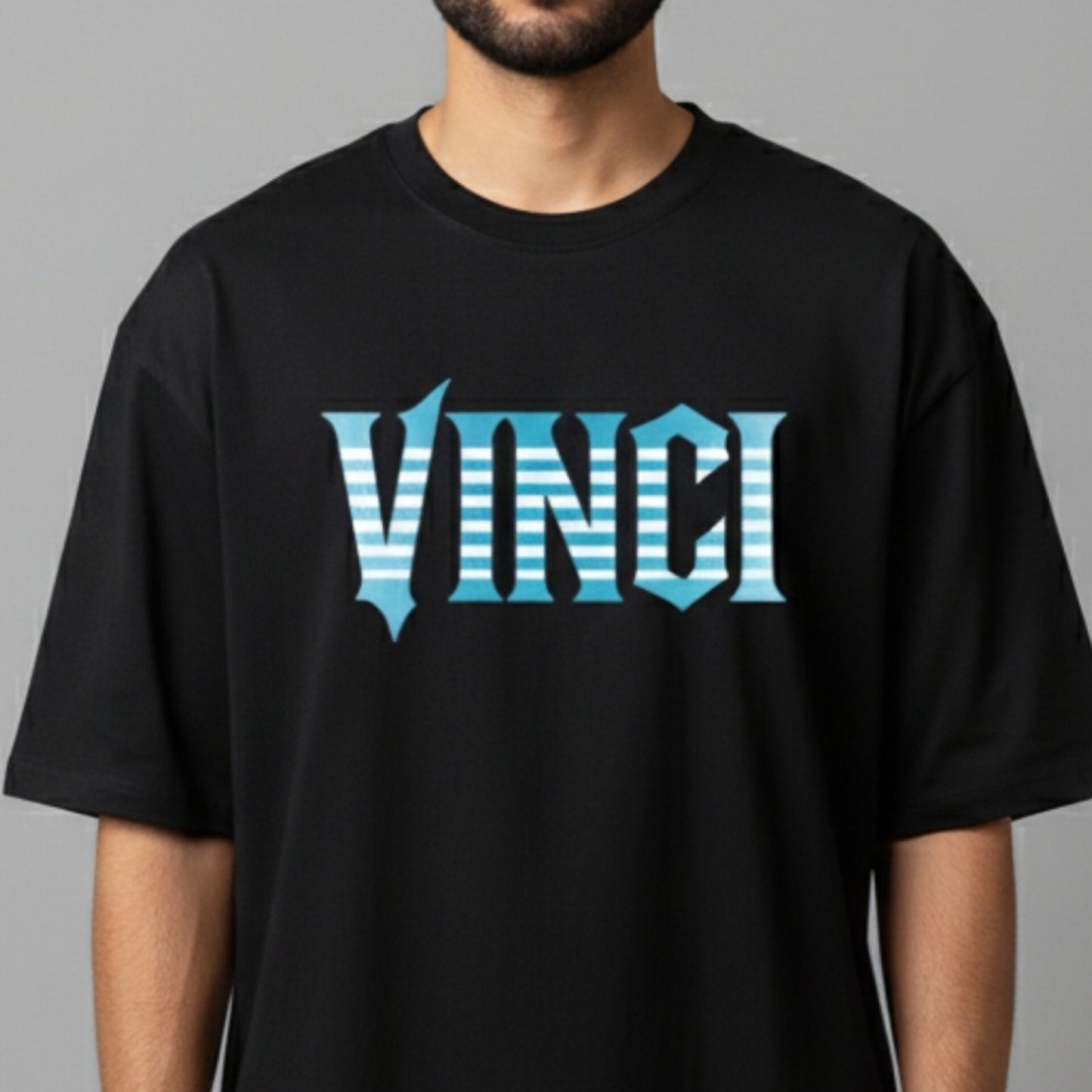 OVERSIZED - JOIN - BLUE AND WHITE