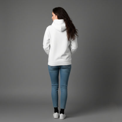 MOLETOM CANGURU CAPUZ - BIG WHITE VINCI