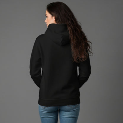 MOLETOM CANGURU CAPUZ - BIG BLACK VINCI