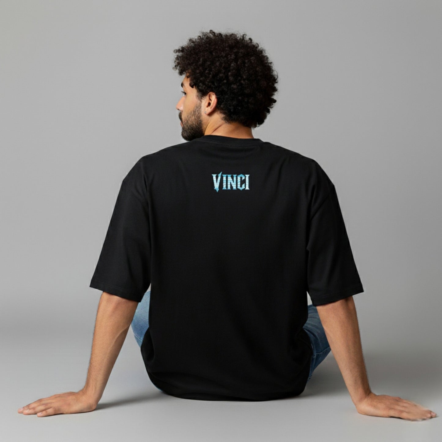 OVERSIZED - JOIN - BLUE AND WHITE